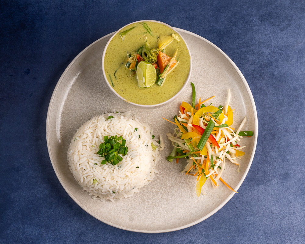 Chef-crafted Auri food